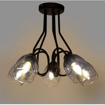 Полилей на пръчка MARIETTA 5xE27/15W/230V