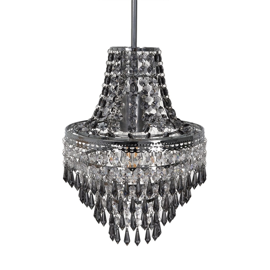 Полилей на прът GEMMA 1xE27/60W/230V, диаметър 23 см