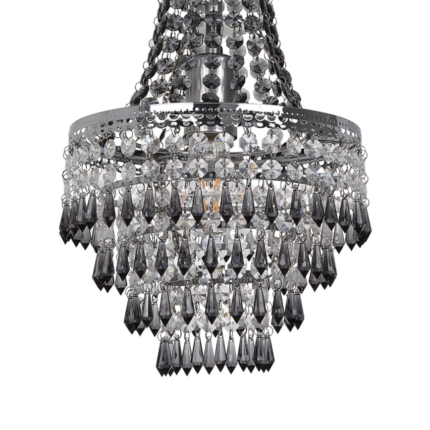 Полилей на прът GEMMA 1xE27/60W/230V, диаметър 23 см