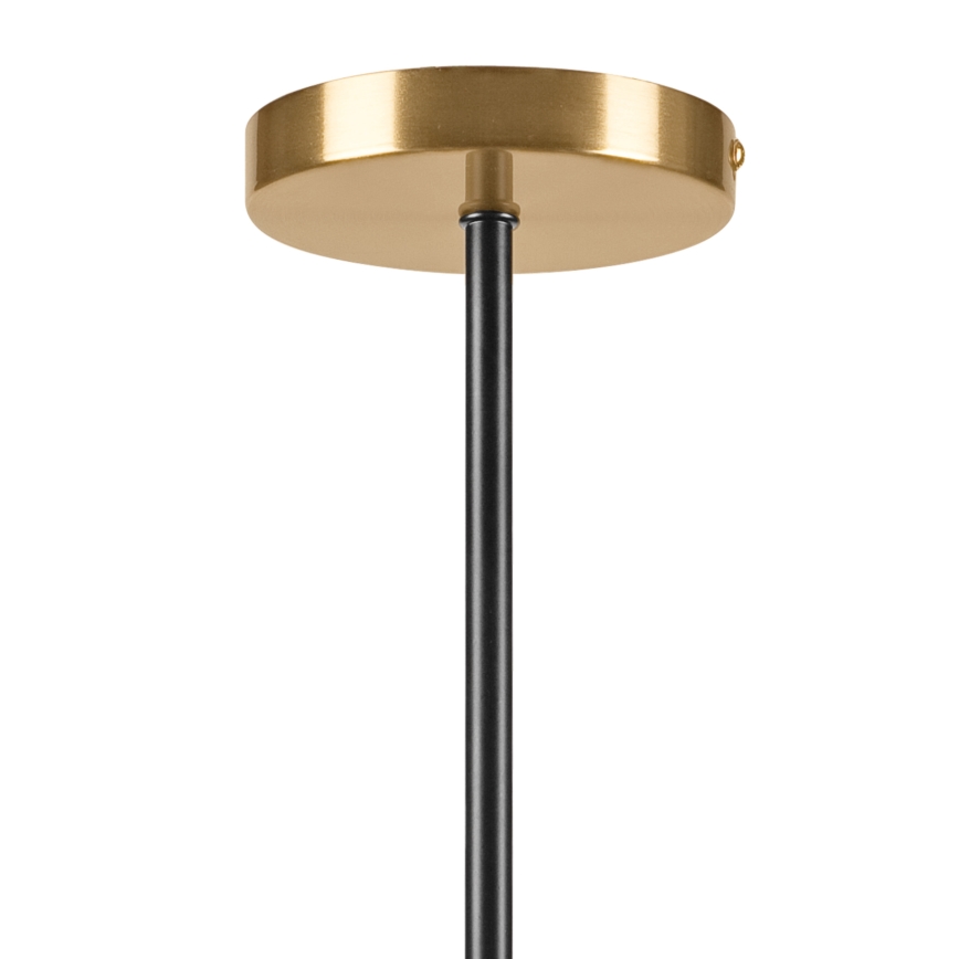 Полилей на штанга GEORGIA 3xG9/5W/230V златист/опушено бежово