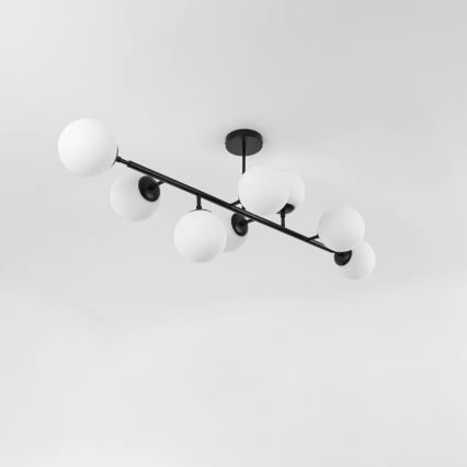 Полилей на тръба DORADO 8xE14/40W/230V черен