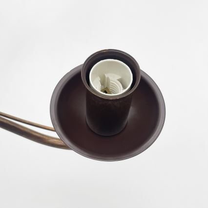 Полилей на верига ANTON 5xE14/15W/230V бронзов