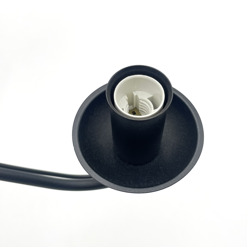 Полилей на верига ANTON, 5xE14/15W/230V, черен