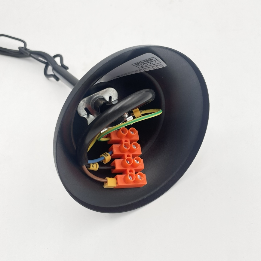 Полилей на верига ANTON 6xE14/60W/230V черен