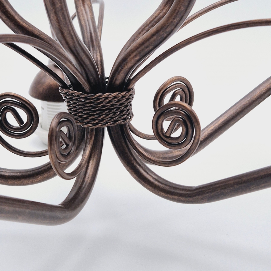 Полилей на верига RETRO II 5xE27/60W/230V бронзова патина