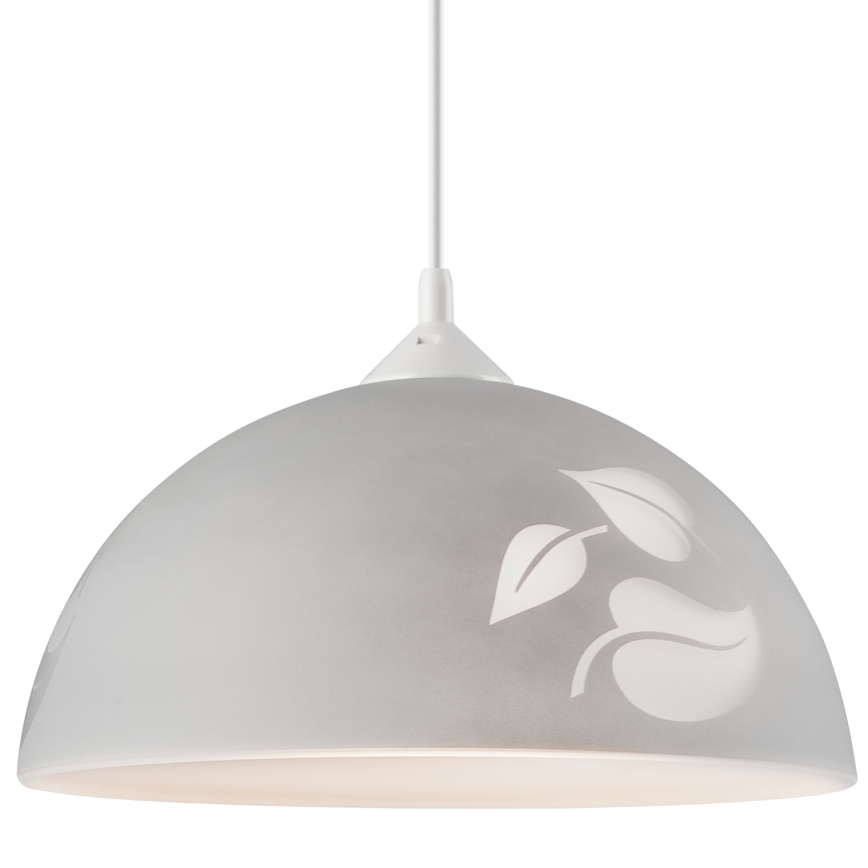 Полилей на верижка 1xE27/60W/230V листа