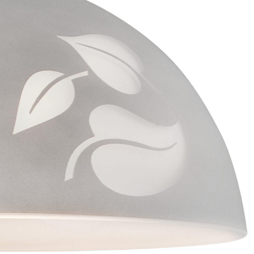 Полилей на верижка 1xE27/60W/230V листа