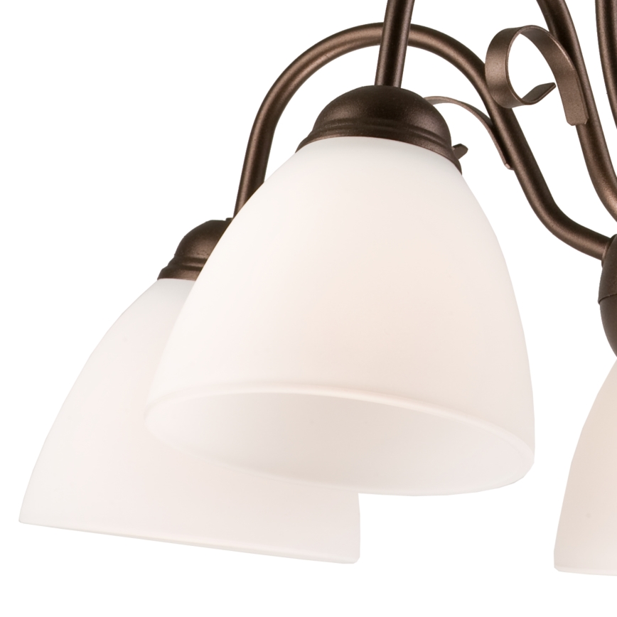 Полилей на верижка ADELLE 5xE27/60W/230V
