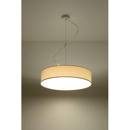 Полилей на верижка ARENA 45 3xE27/60W/230V бяла