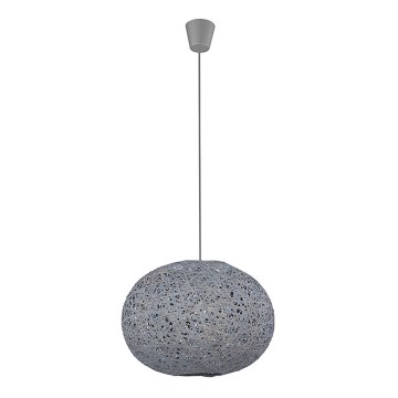 Полилей на верижка BACKAZ GRAY 1xE27/60W/230V