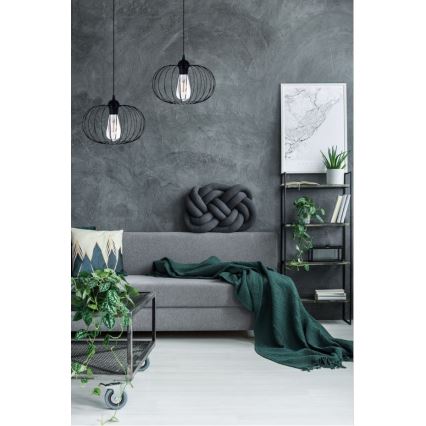 Полилей на верижка BOCCA 2xE27/60W/230V