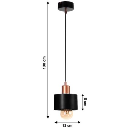 Полилей на верижка BODO 1xE27/60W/230V