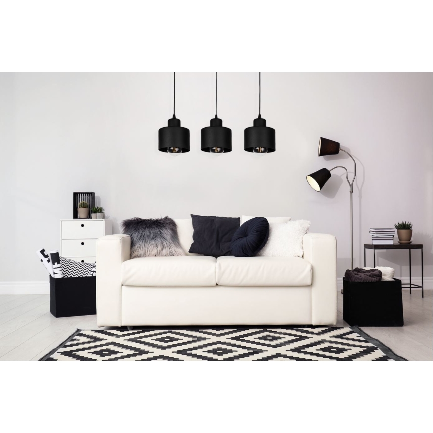 Полилей на верижка BODO 3xE27/60W/230V