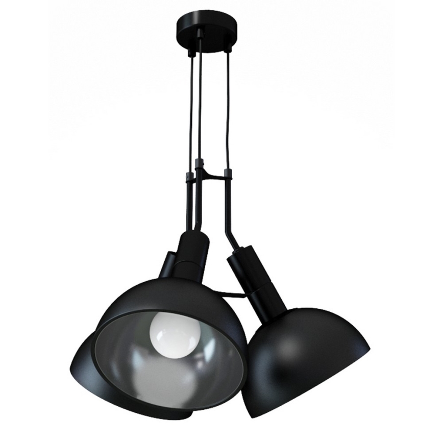 Полилей на верижка BUFFI 3xE27/60W/230V