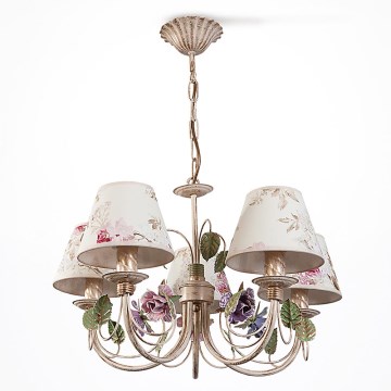 Полилей на верижка CAMELLIA 5XE14/40W/230V 47 cm