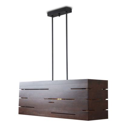 Полилей на верижка CUBO 3xE27/60W/230V