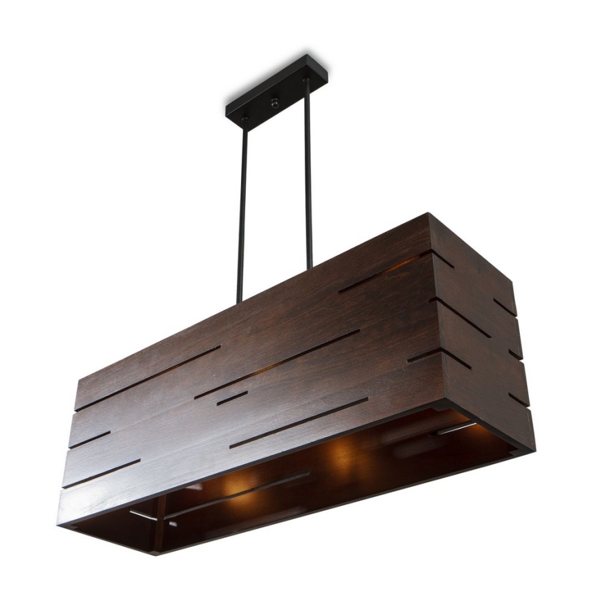 Полилей на верижка CUBO 3xE27/60W/230V