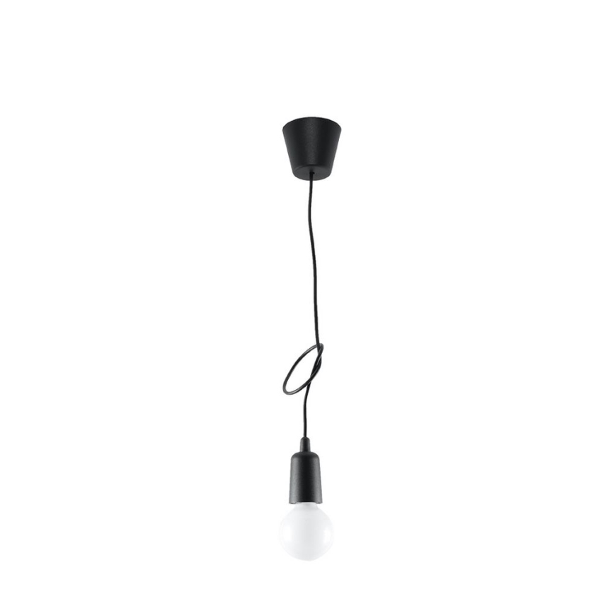 Полилей на верижка DIEGO 1xE27/60W/230V