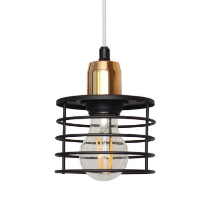 Полилей на верижка EDISON 3xE27/15W/230V