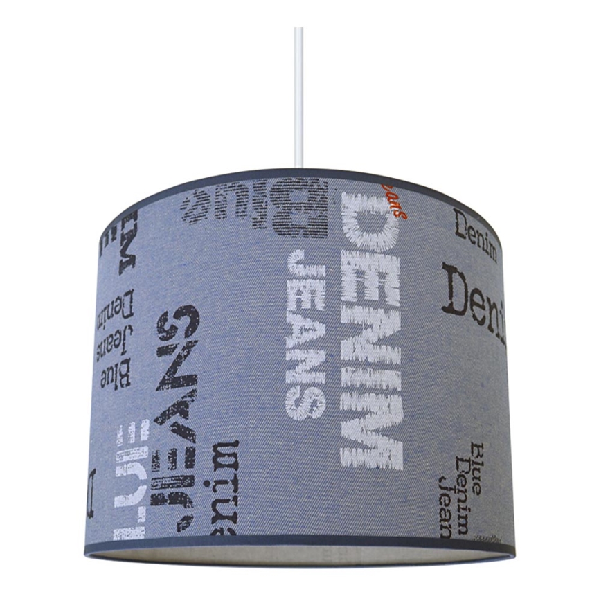 Полилей на верижка JEANS 1xE27/60W/230V
