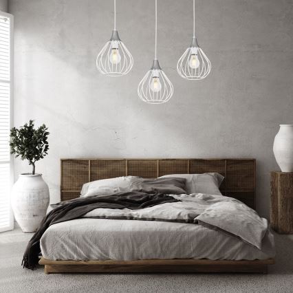 Полилей на верижка KANE 3xE27/60W/230V