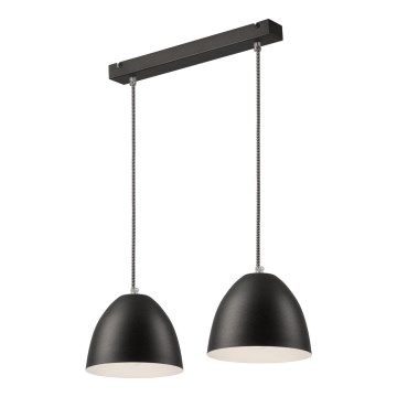 Полилей на верижка LIVIA 2xE27/60W/230V