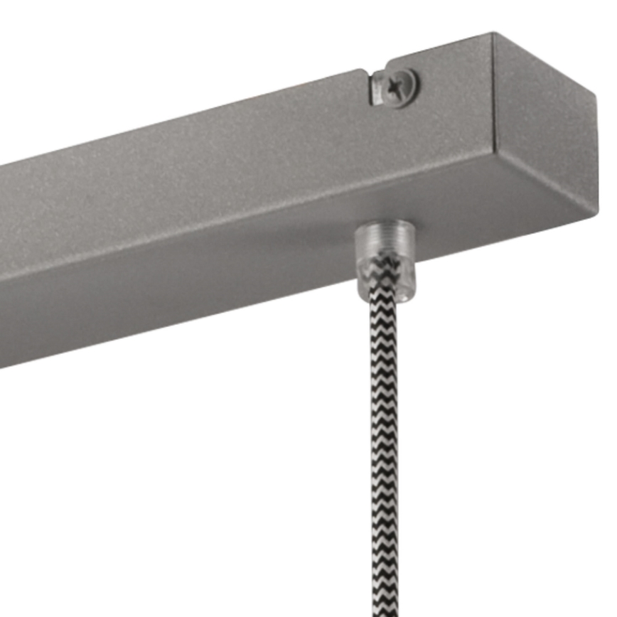 Полилей на верижка LIVIA 3xE27/60W/230V