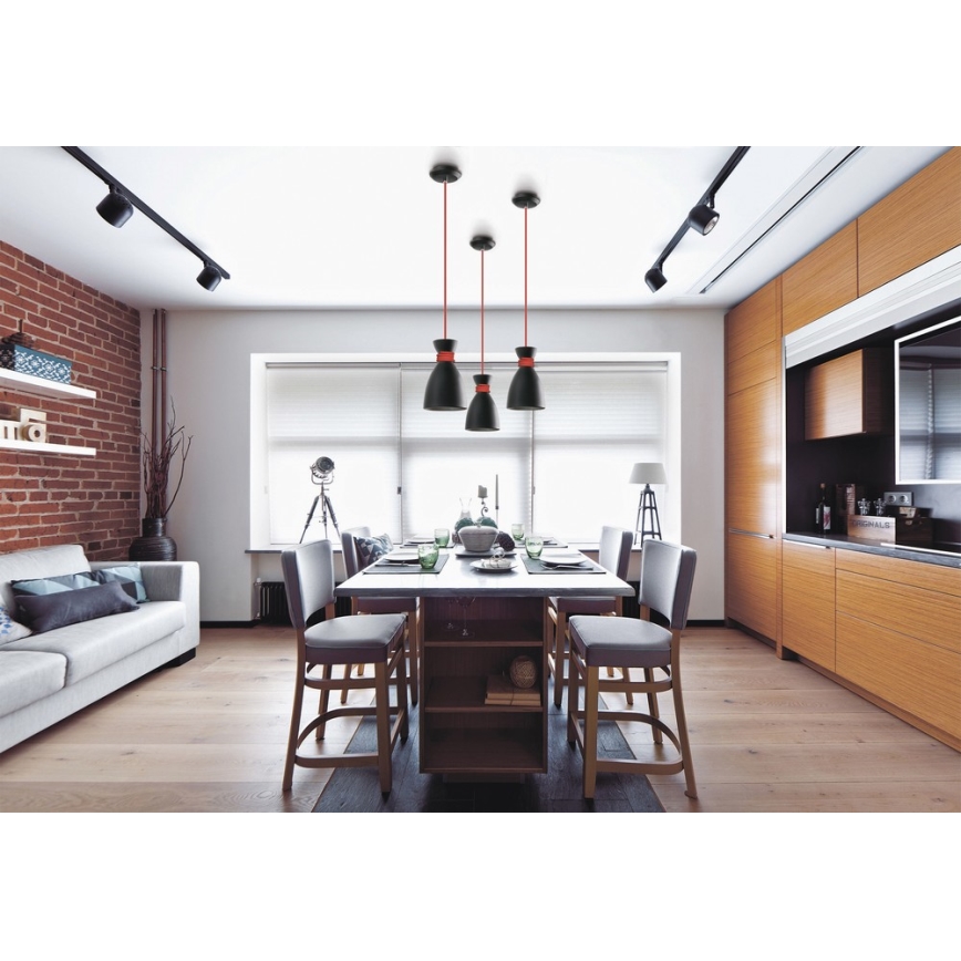 Полилей на верижка NAOMI 1xE27/60W/230V