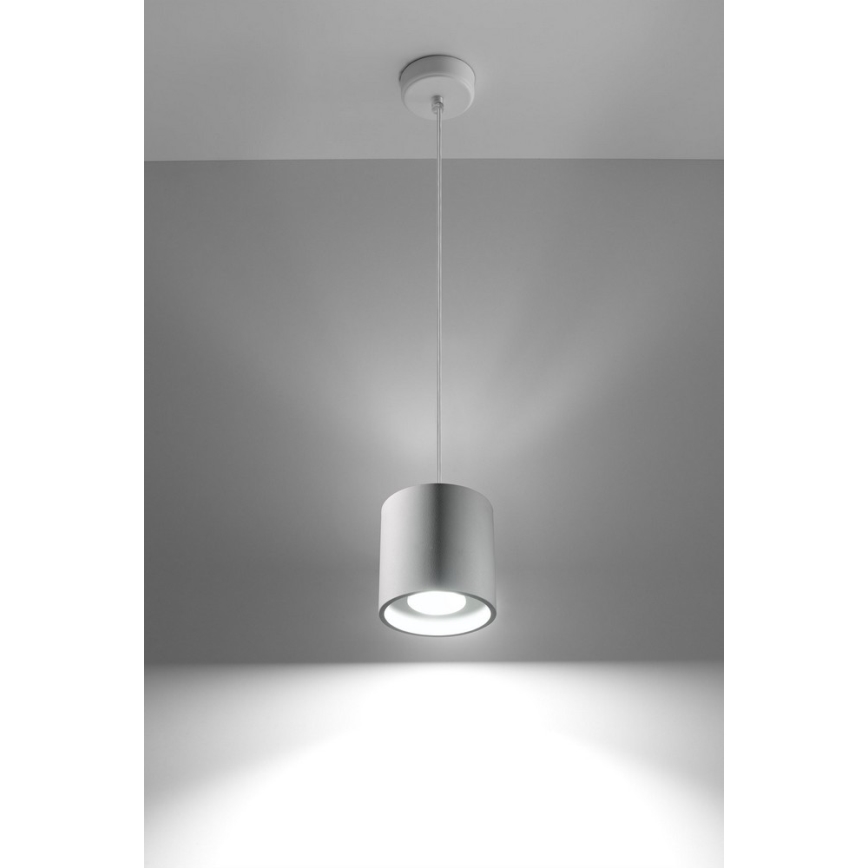 Полилей на верижка ORBIS 1 1xGU10/40W/230V бяла