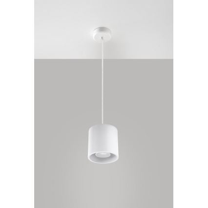 Полилей на верижка ORBIS 1 1xGU10/40W/230V бяла