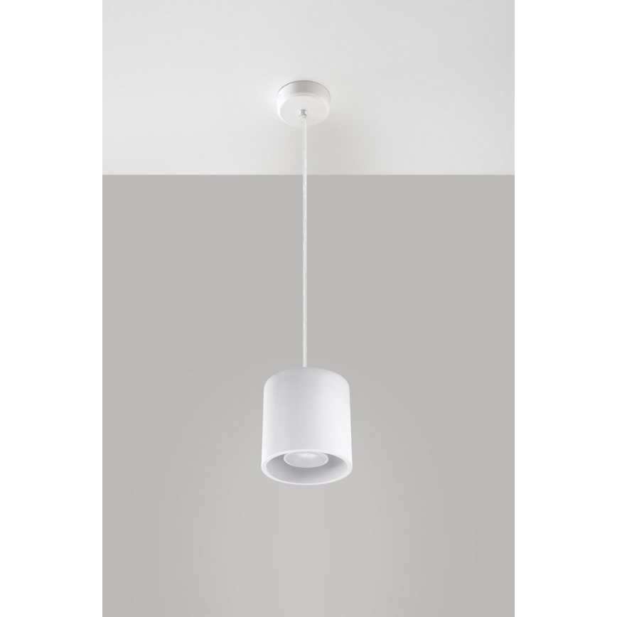 Полилей на верижка ORBIS 1 1xGU10/40W/230V бяла