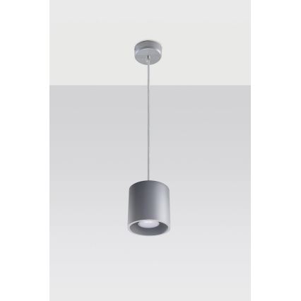Полилей на верижка ORBIS 1 1xGU10/40W/230V сива