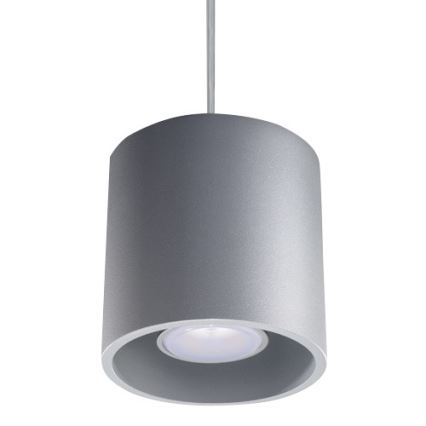 Полилей на верижка ORBIS 1 1xGU10/40W/230V сива