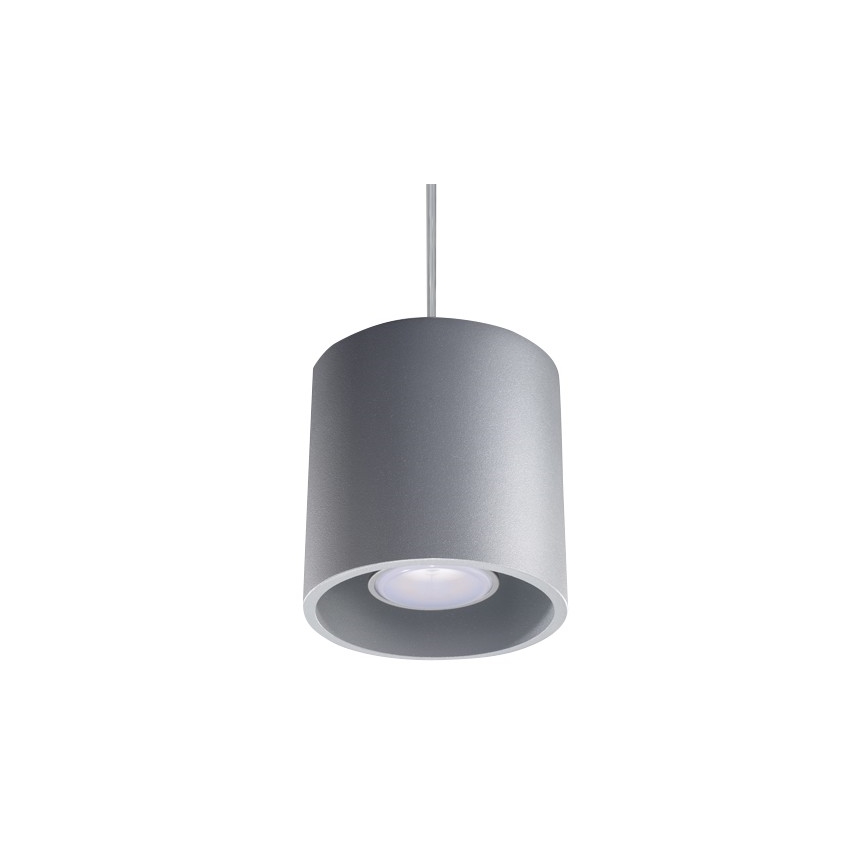 Полилей на верижка ORBIS 1 1xGU10/40W/230V сива