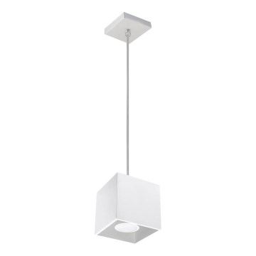 Полилей на верижка QUAD 1 1xGU10/40W/230V бяла