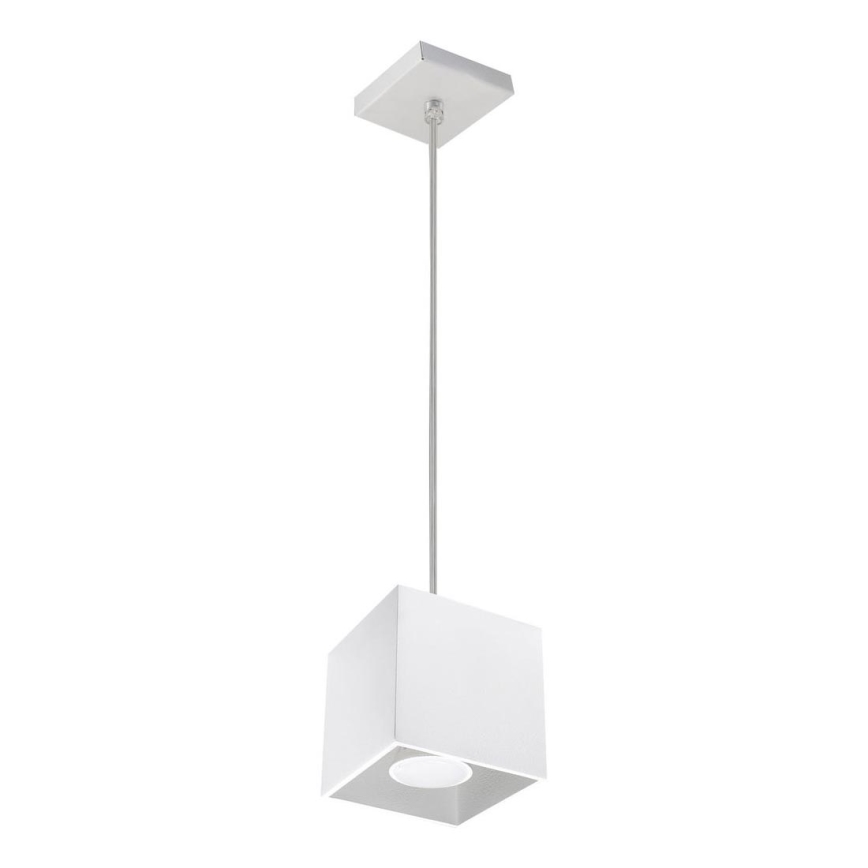 Полилей на верижка QUAD 1 1xGU10/40W/230V бяла