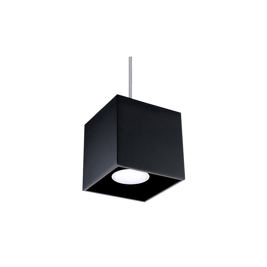 Полилей на верижка QUAD 1 1xGU10/40W/230V черна
