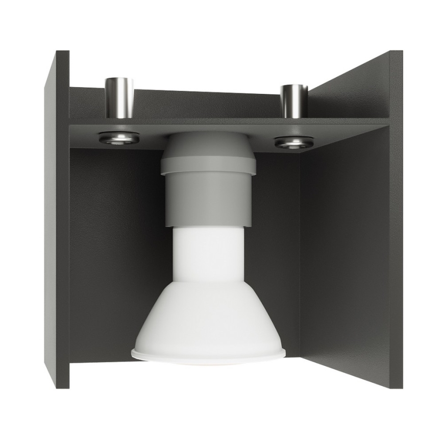 Полилей на верижка QUAD 1 1xGU10/40W/230V черна