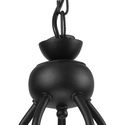 Полилей на верижка RETRO II 5xE27/60W/230V