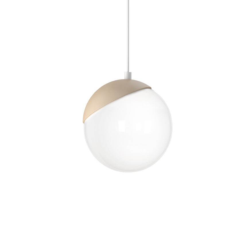 Полилей на верижка SFERA WOOD 1xE14/40W/230V