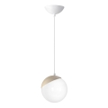 Полилей на верижка SFERA WOOD 1xE14/40W/230V