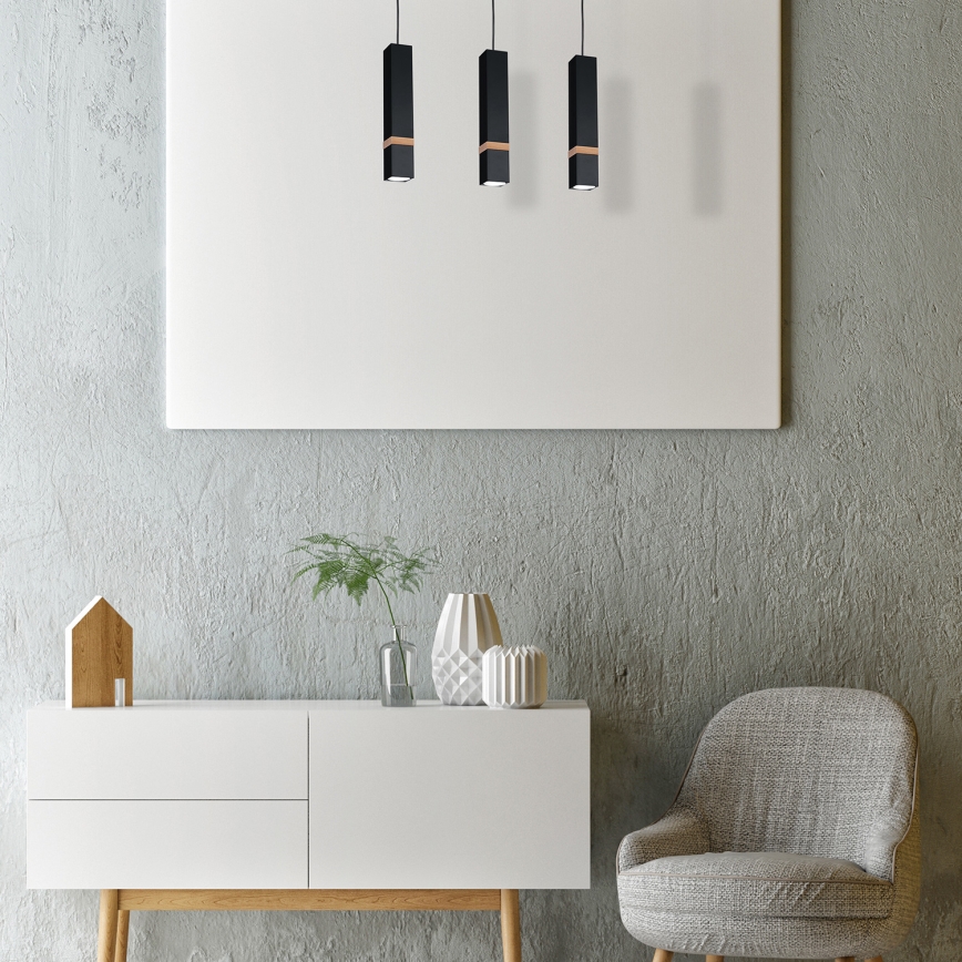 Полилей на верижка VIDAR 3xGU10/25W/230V