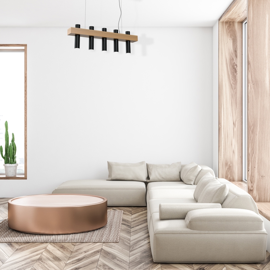 Полилей на верижка WEST 5xGU10/25W/230V