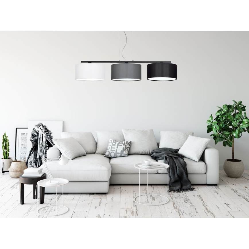 Полилей на въже ASTRA 3xE27/60W/230V