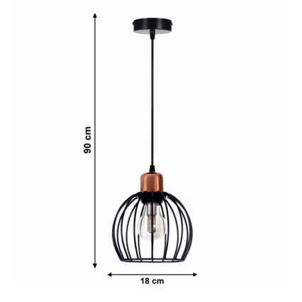 Полилей на въже CELTA 1xE27/40W/230V