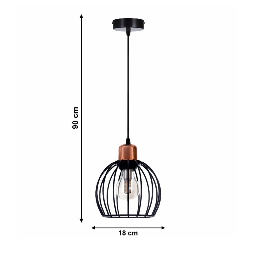 Полилей на въже CELTA 1xE27/40W/230V