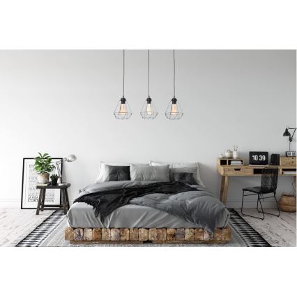 Полилей на въже DIAMENT MINI 3xE27/60W/230V