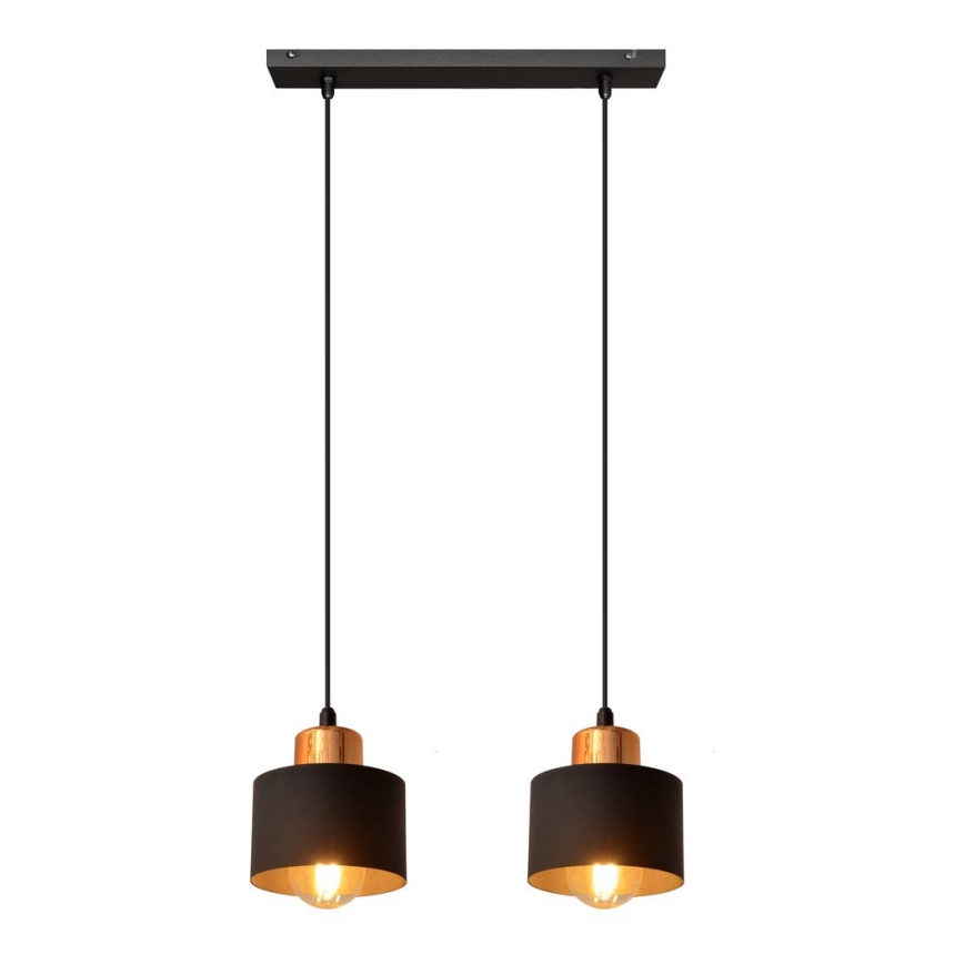 Полилей на въже EDISON 2xE27/15W/230V