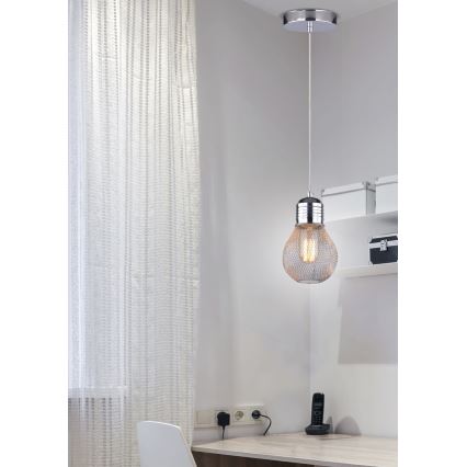 Полилей на въже GLIVA 1xE27/60W/230V