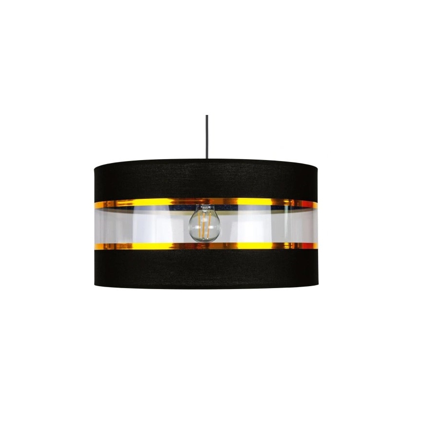 Полилей на въже LIND 1xE27/60W/230V черна